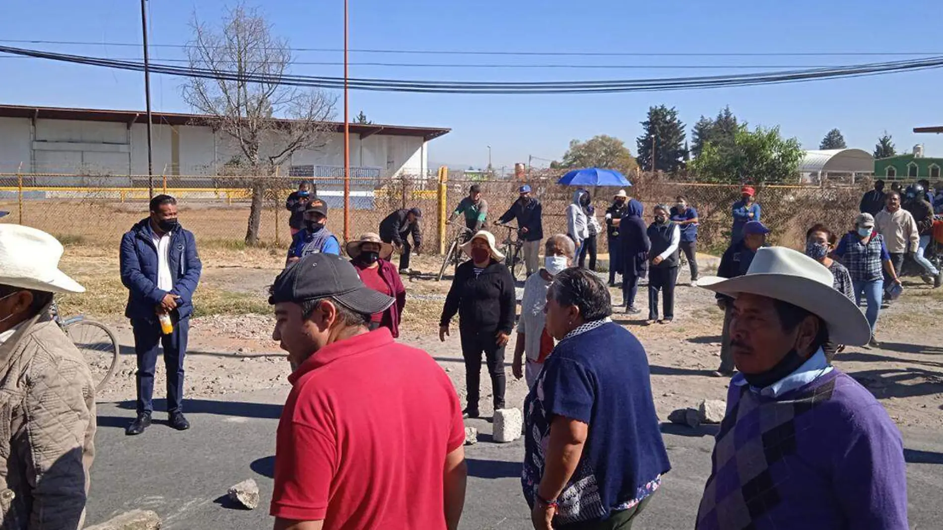 Con una manifestación, pobladores de San Baltazar Temaxcalac exigieron la rendición de cuentas y la destitución del presidente auxiliar